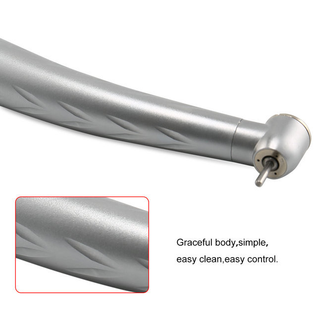 NSK Style Dental High Speed Handpiece 3 Triple Spray Push Button 4 Holes