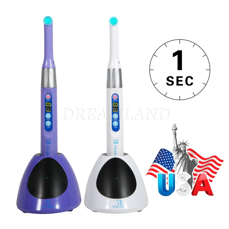 Dental iLed Curing Light Lamp Resin Cure Fast 1s Cure Machine