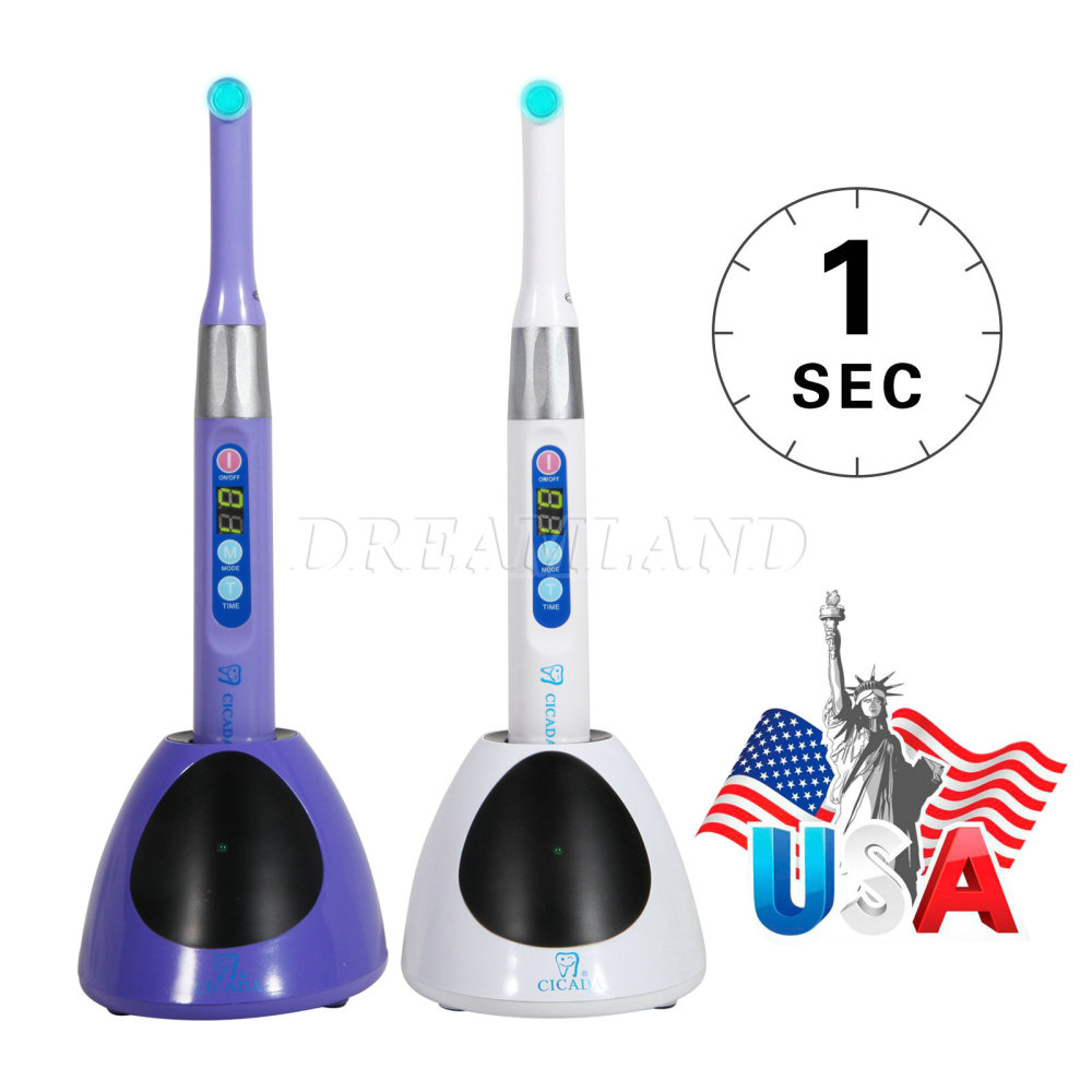 Dental iLed Curing Light Lamp Resin Cure Fast 1s Cure Machine