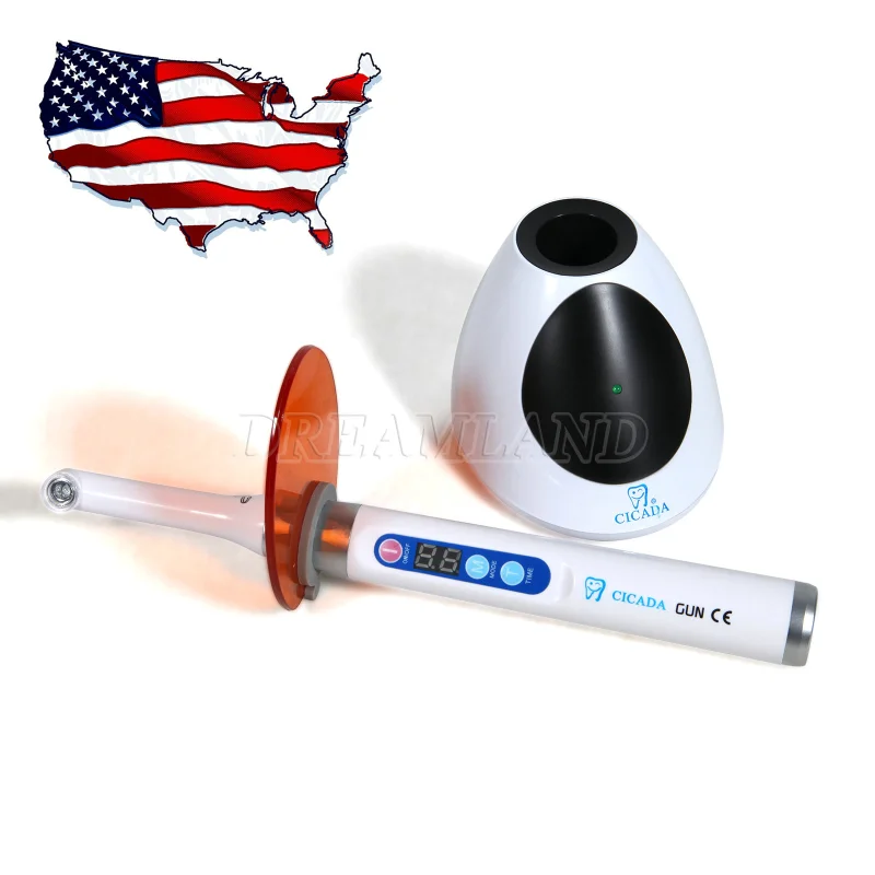 Dental iLed Curing Light Lamp Resin Cure Fast 1s Cure Machine