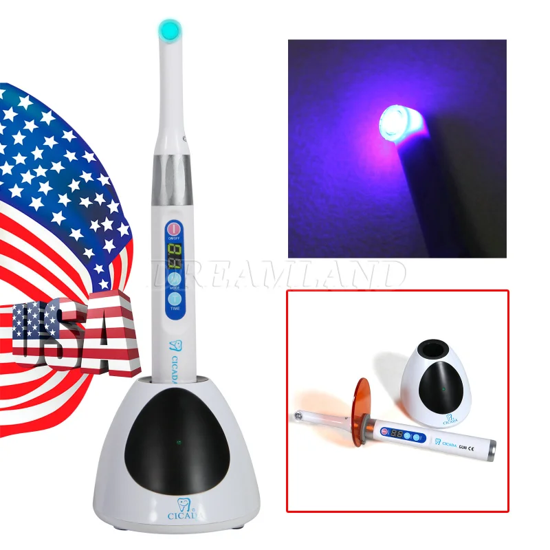 Dental iLed Curing Light Lamp Resin Cure Fast 1s Cure Machine