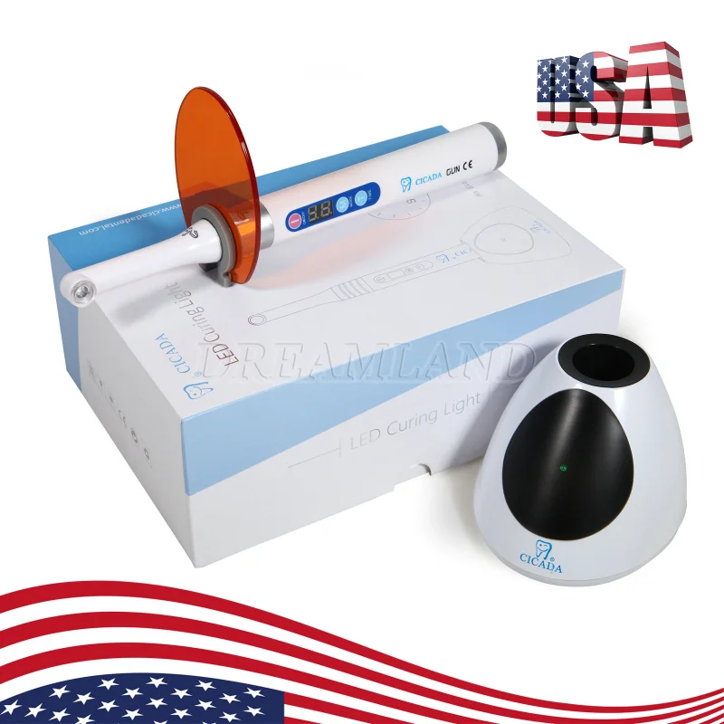 Dental iLed Curing Light Lamp Resin Cure Fast 1s Cure Machine