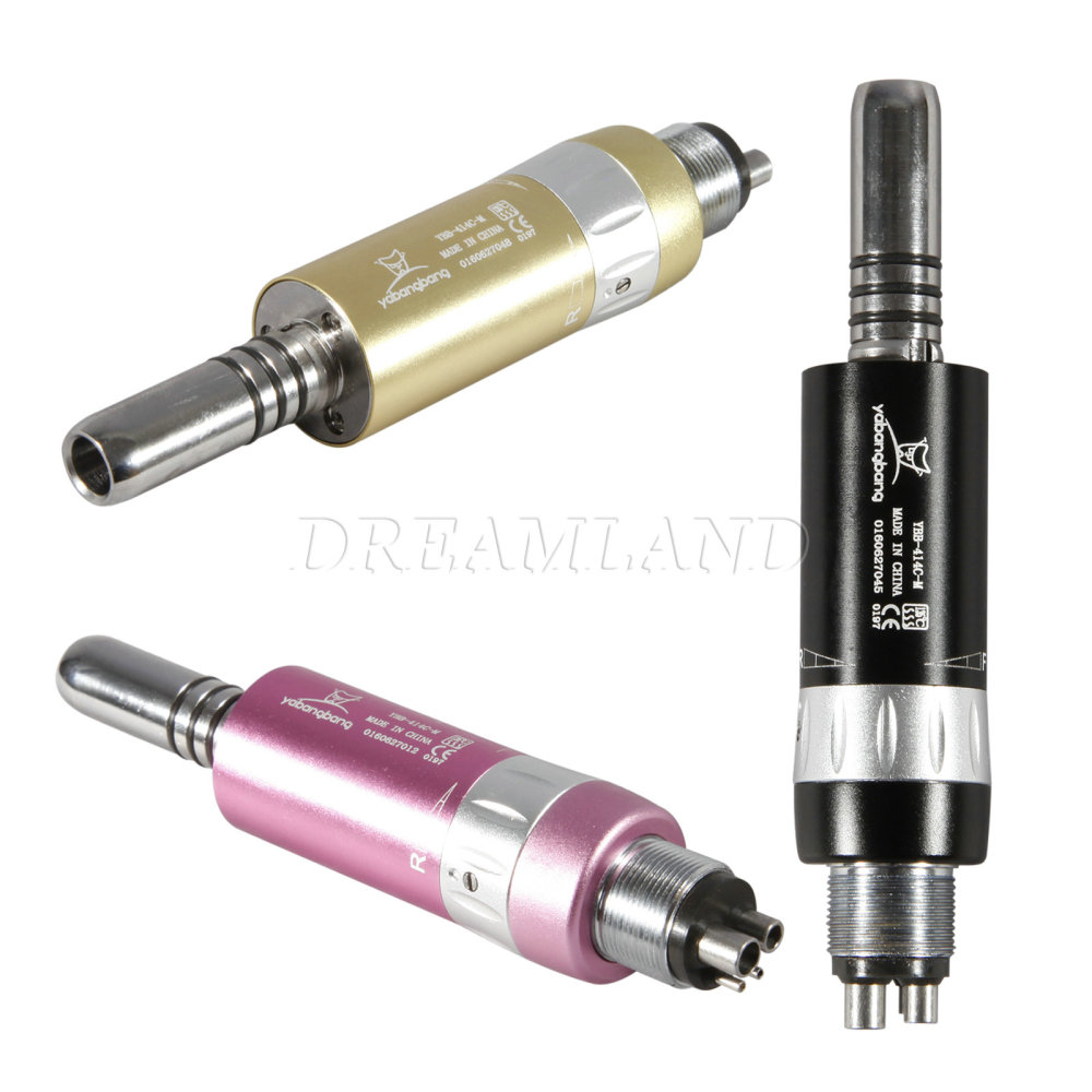 Dental Internal 4holes Air Motor Fit KAVO LED Low Speed Handpiece System  3 colors to choose