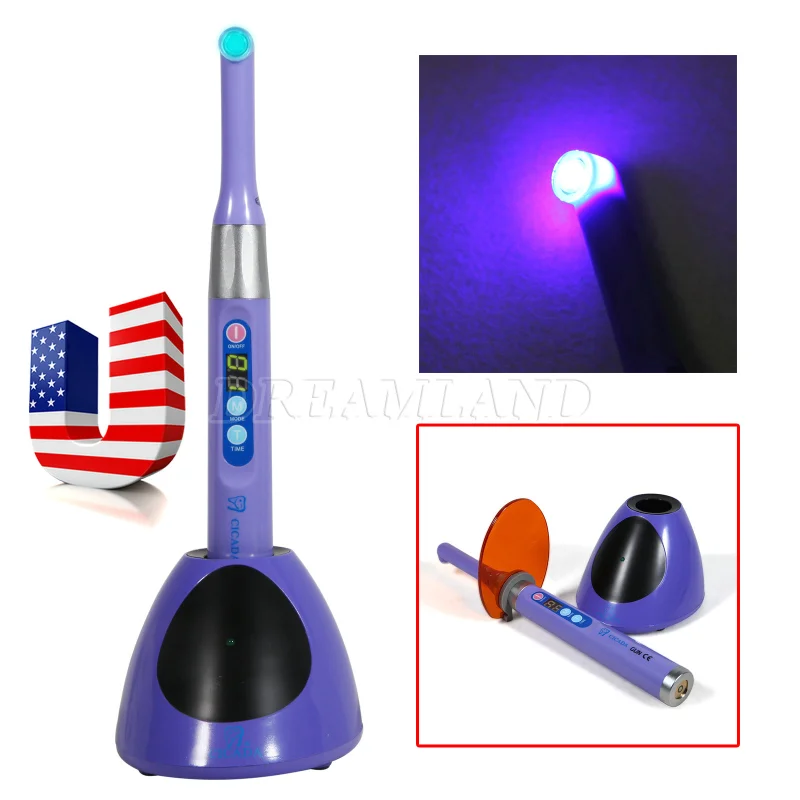 Dental iLed Curing Light Lamp Resin Cure Fast 1s Cure Machine