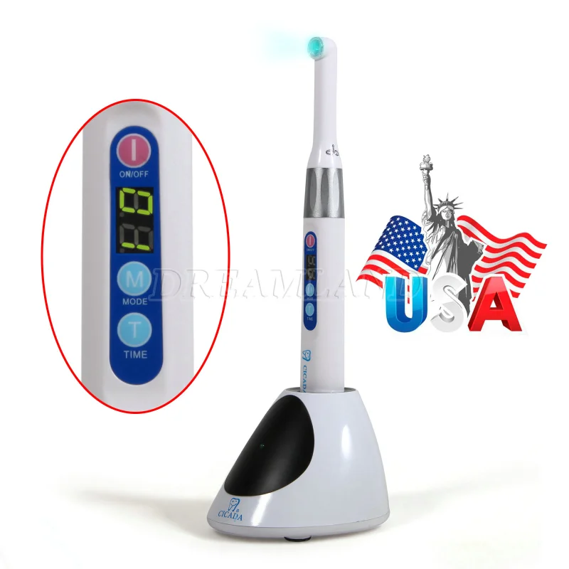 Dental iLed Curing Light Lamp Resin Cure Fast 1s Cure Machine