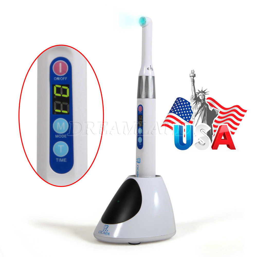 Dental iLed Curing Light Lamp Resin Cure Fast 1s Cure Machine