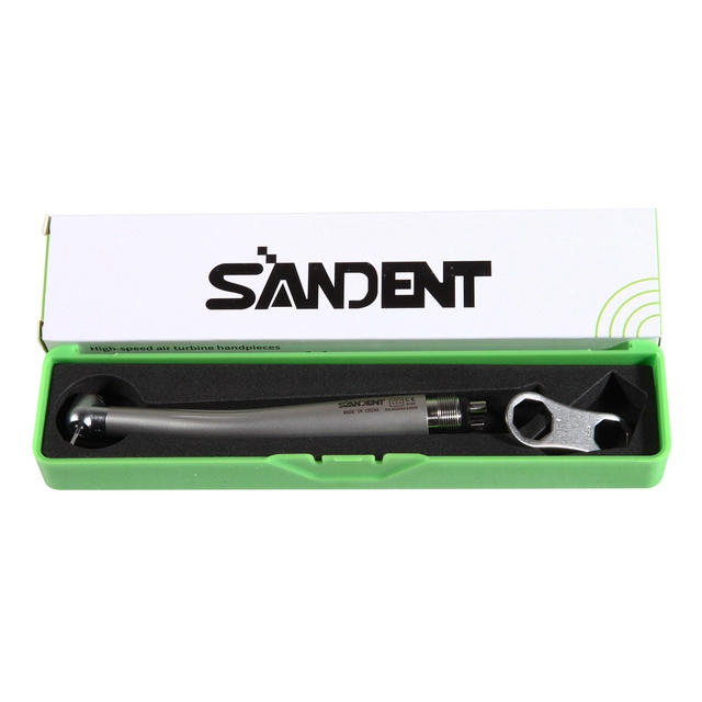 10PCS NSK Style Dental High Speed Handpiece Push Button Type SANDENT PANA 2/4 Hole