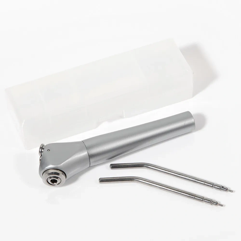 New Dental Air Water Spray Triple Syringe 3 Way Handpiece w/ Nozzles Tips Tubes