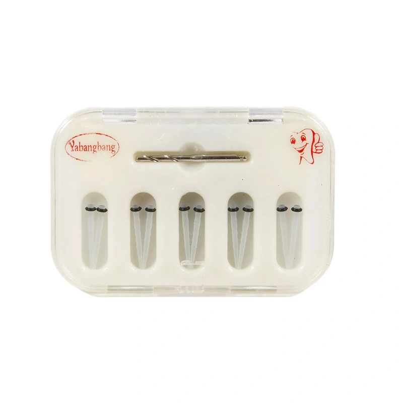 one pack Dental Fiber Post Resin Post Screw Thread Quartz & Drill Kit 1.2 1.4 1.6 1.8