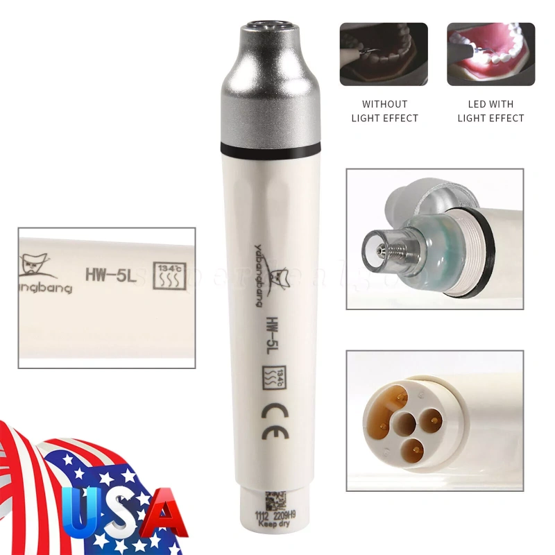 YABANGBANG Dental Ultrasonic Scaler Handpiece LED/NON-LED Fit EMS Woodpecjer/ DTE SATELEC