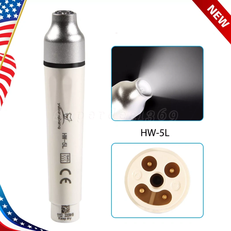 YABANGBANG Dental Ultrasonic Scaler Handpiece LED/NON-LED Fit EMS Woodpecjer/ DTE SATELEC