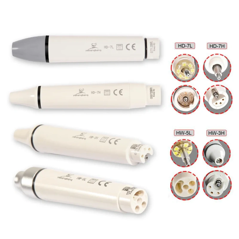 YABANGBANG Dental Ultrasonic Scaler Handpiece LED/NON-LED Fit EMS Woodpecjer/ DTE SATELEC
