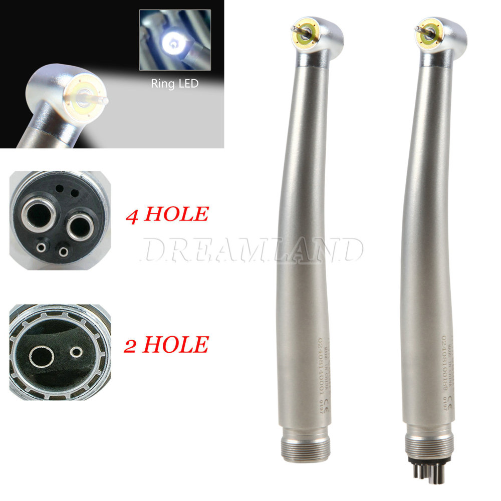 Dental E-generator Shadowless Ring LED  High Speed Handpiece 2/4 Hole