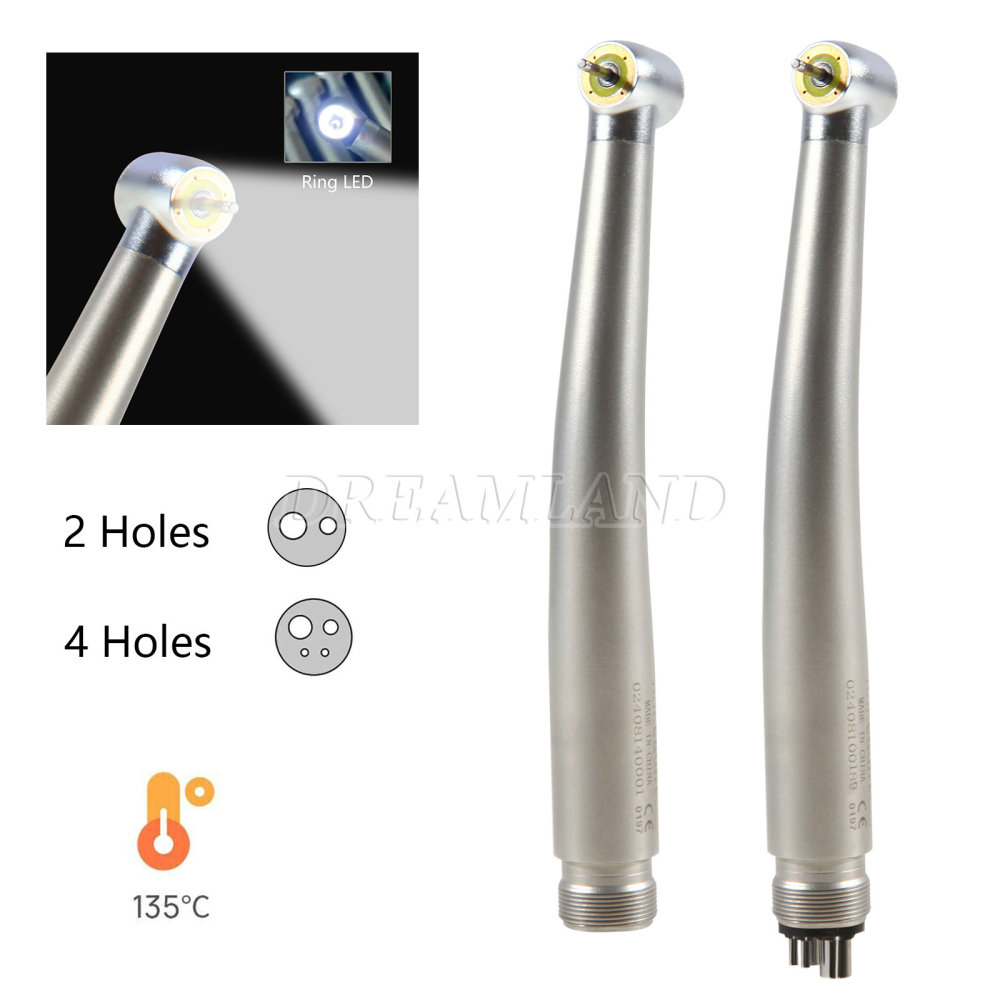 Dental E-generator Shadowless Ring LED  High Speed Handpiece 2/4 Hole
