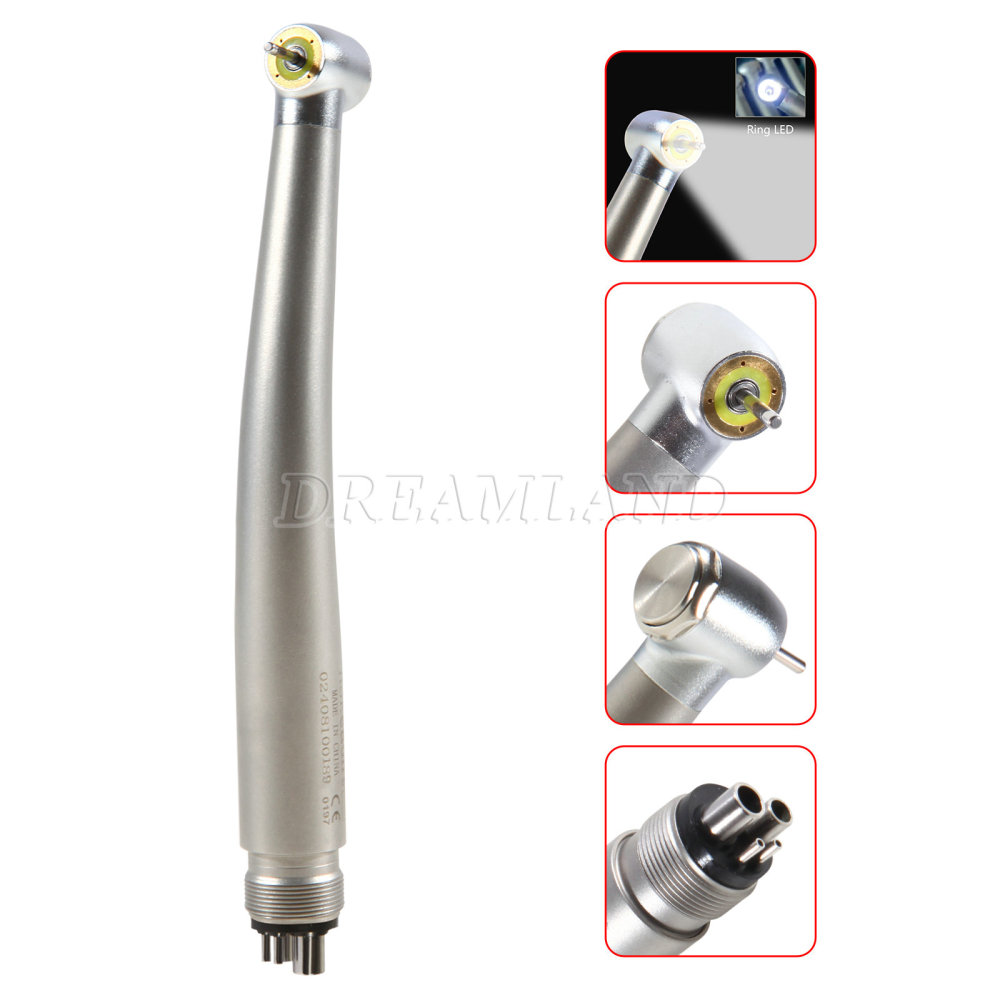 Dental E-generator Shadowless Ring LED  High Speed Handpiece 2/4 Hole