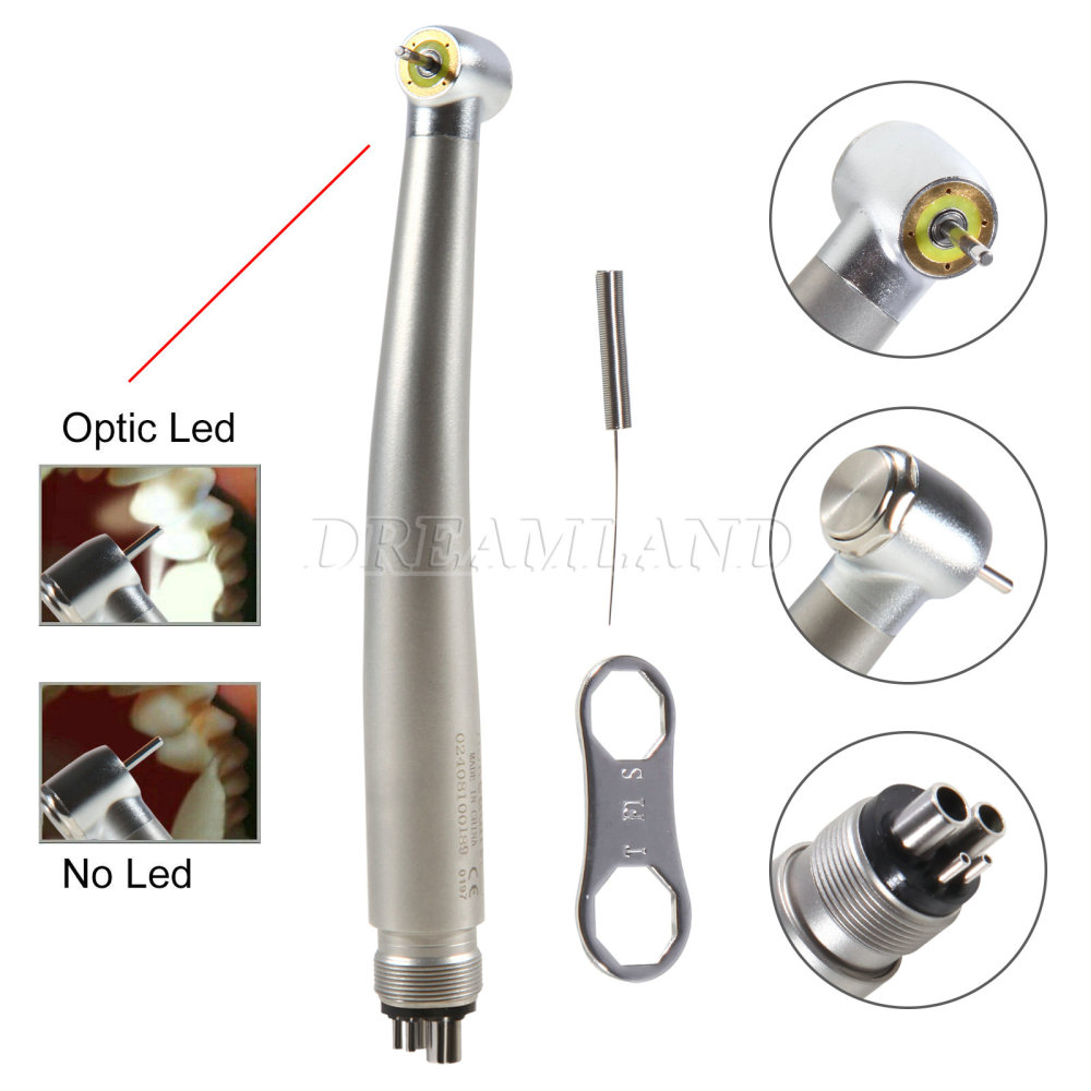 Dental E-generator Shadowless Ring LED  High Speed Handpiece 2/4 Hole