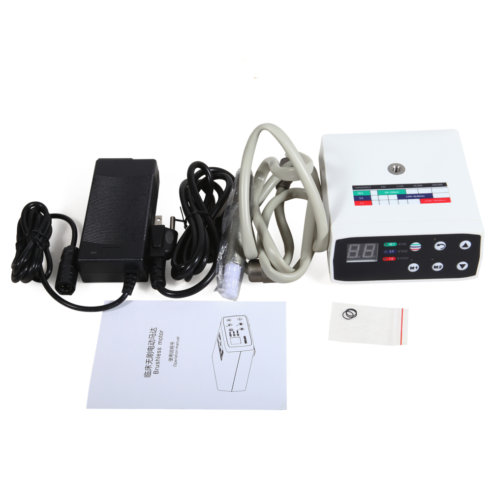 Dental Brushless LED Electric Micro Motor + 1:5 Increasing Handpiece