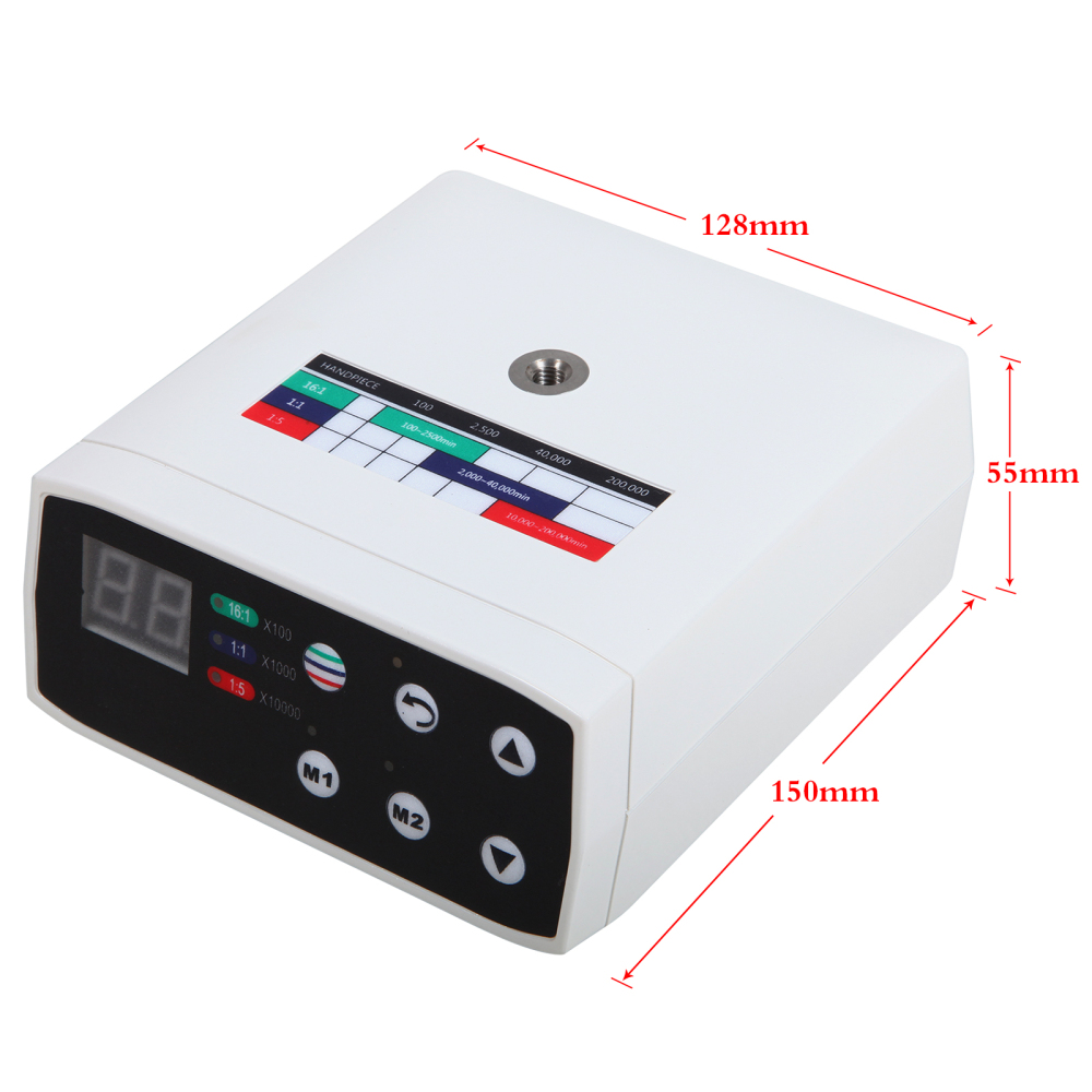 Dental Brushless LED Electric Micro Motor + 1:5 Increasing Handpiece