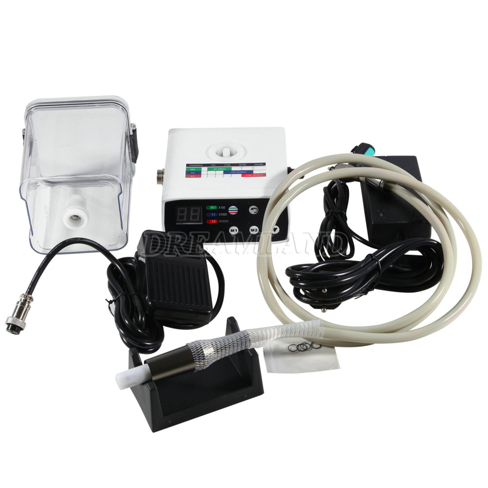 LED Dental Brushless Electric Micro Motor & Water Tank only for Lab Practice
