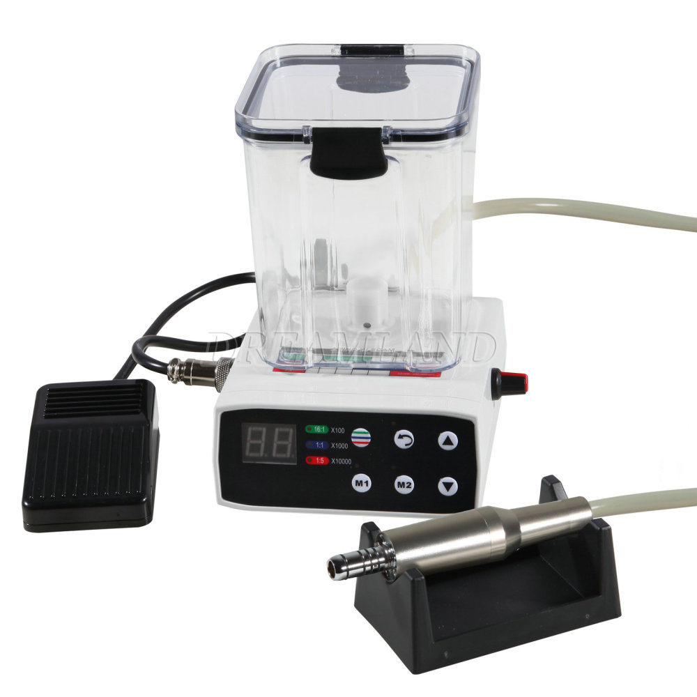 LED Dental Brushless Electric Micro Motor & Water Tank only for Lab Practice