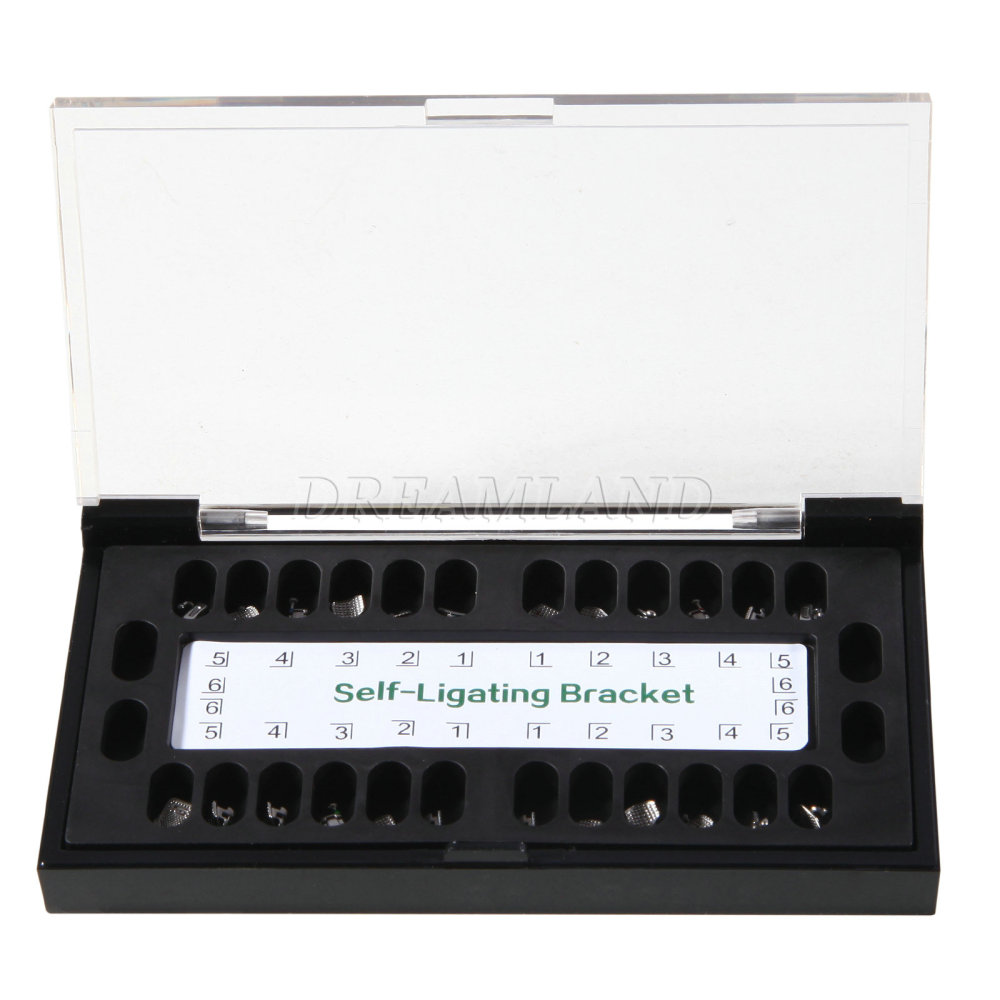 SANDENT Dental Orthodontic Self-Ligating Brackets Braces Mini Roth 022 345
