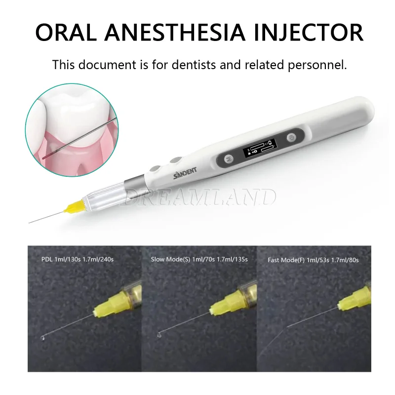 Woodpecker Style Dental Painless Oral Local Anesthesia Injection Device Pen