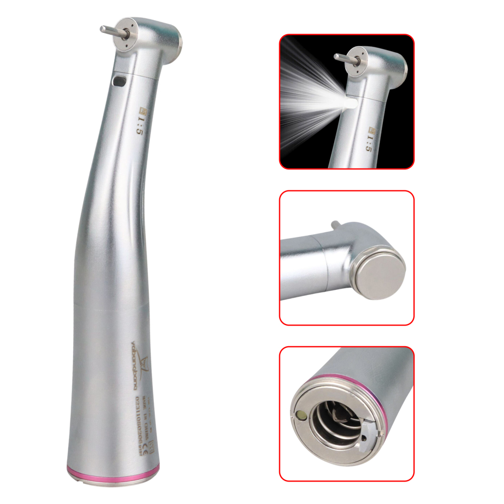 Dental Brushless LED Electric Micro Motor + 1:5 Increasing Handpiece