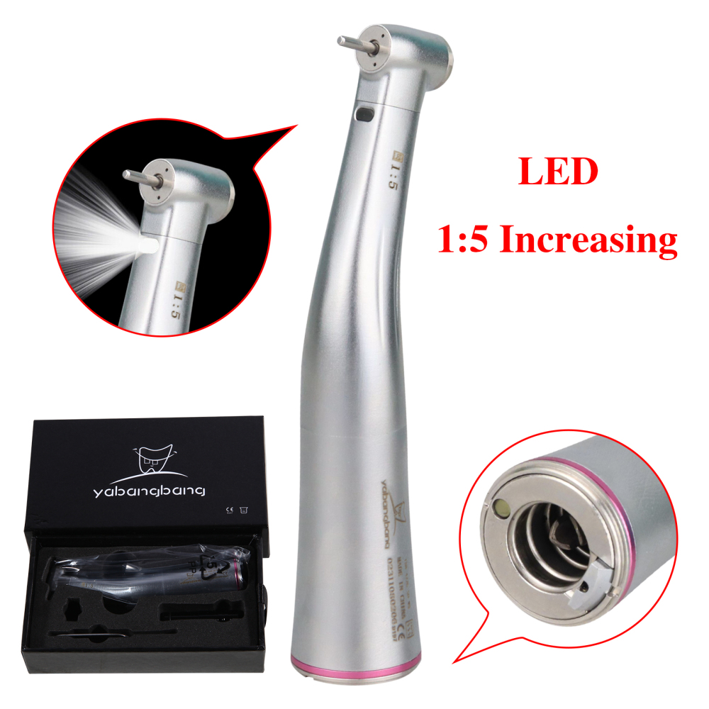 Dental Brushless LED Electric Micro Motor + 1:5 Increasing Handpiece