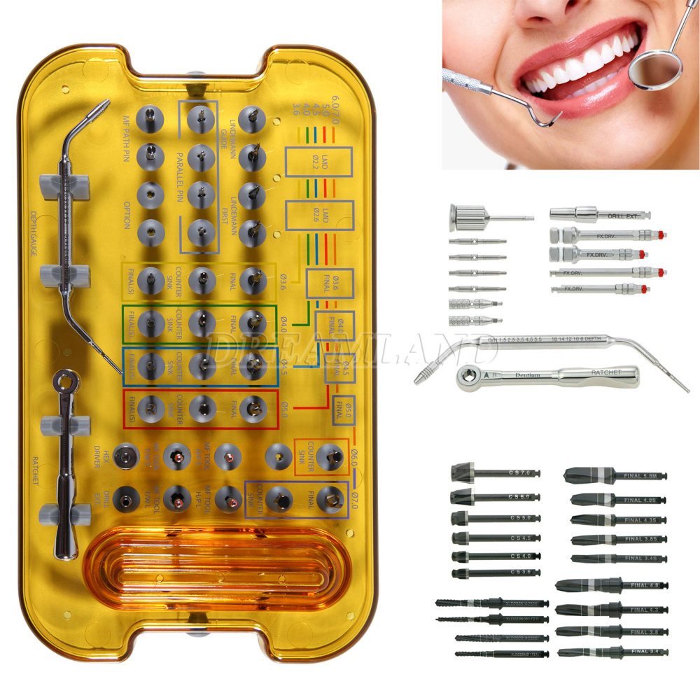 CAS Sinus Lift Implant Advanced Super Line Implantium Surgical Kit Drill