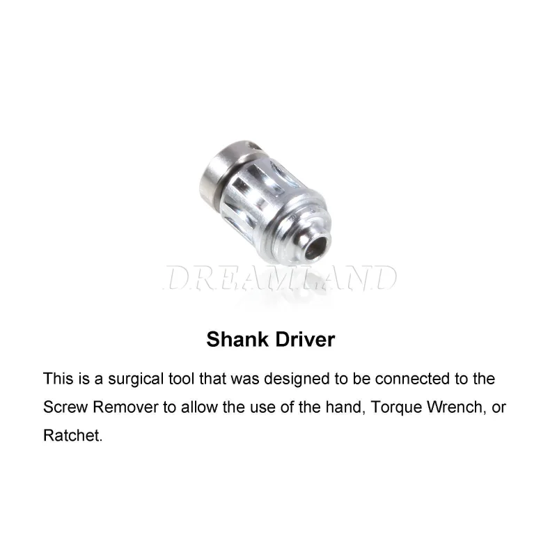 Dental Implant Broken Screw Remover Kit Reverse Drill Guide Driver