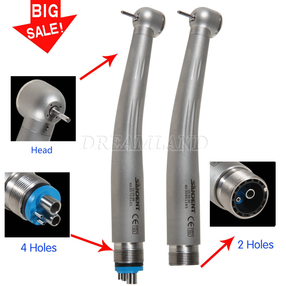 Ceramic Rotor NSK Pana Style Dental High Speed Handpiece Single Spray 2/4Holes
