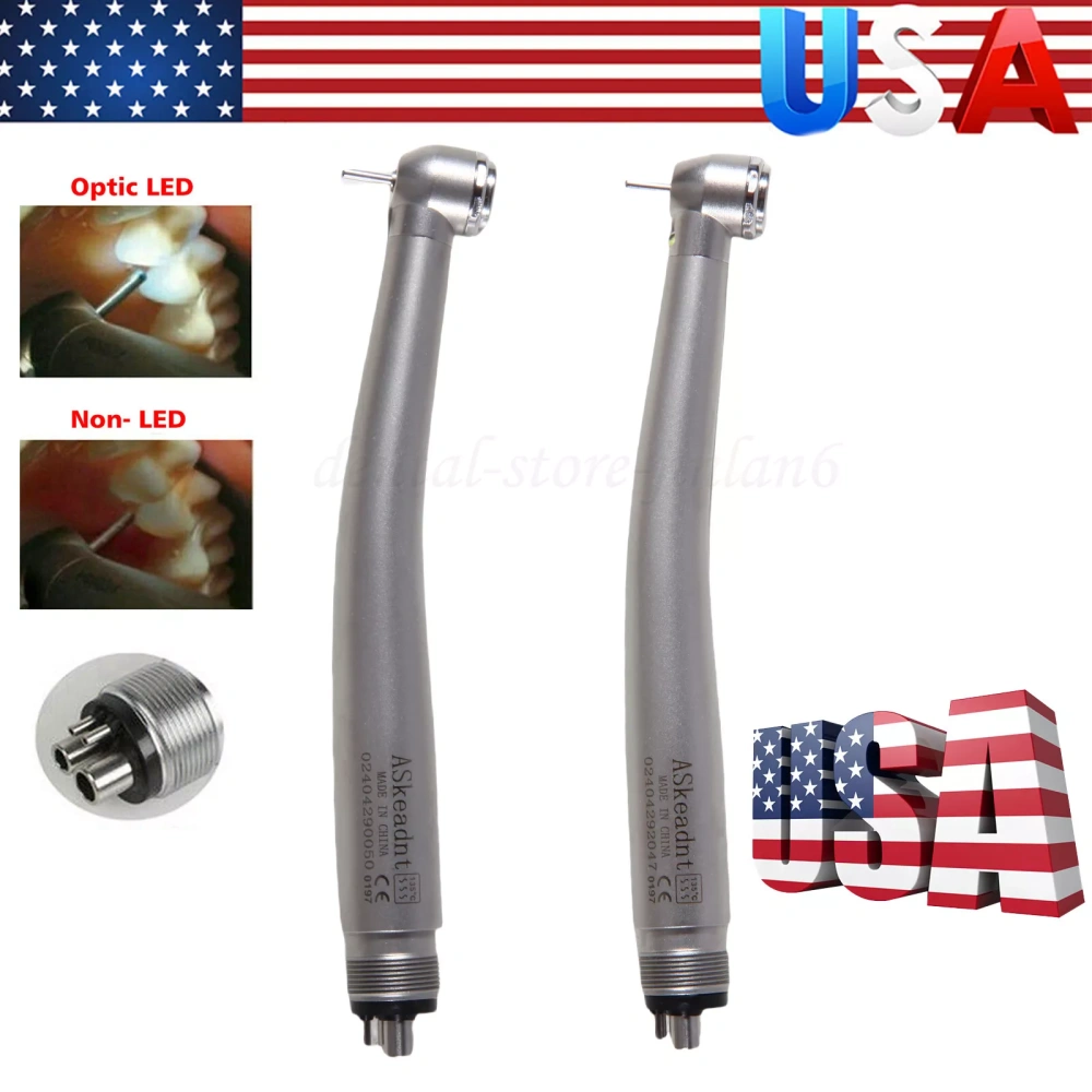 NSK PANA MAX Style Dental High Speed Handpiece Push Button LED/NON-LED