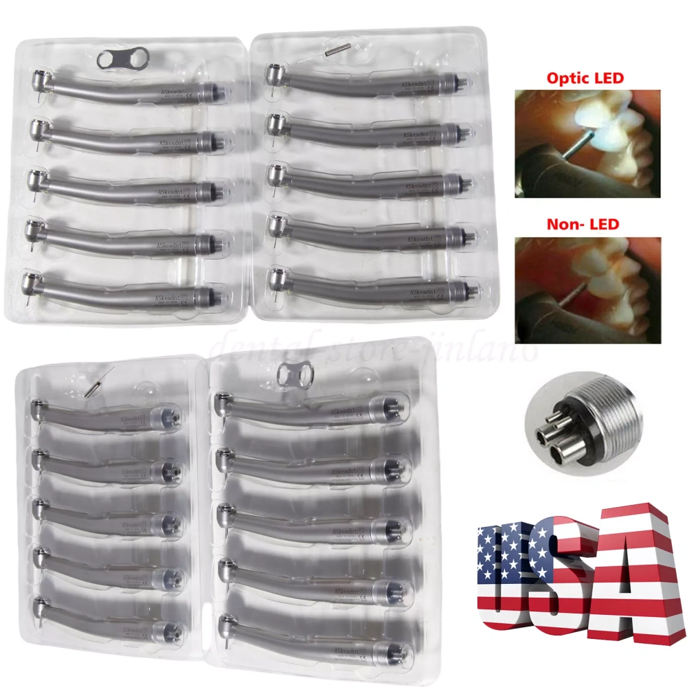 NSK PANA MAX Style Dental High Speed Handpiece Push Button LED/NON-LED