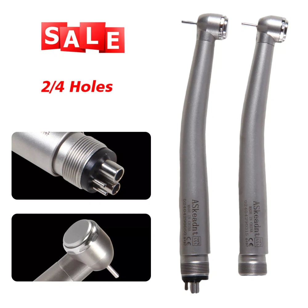 Dental Pana-Max Style High-Speed Handpiece Air Turbine 2/4 Holes Push Button