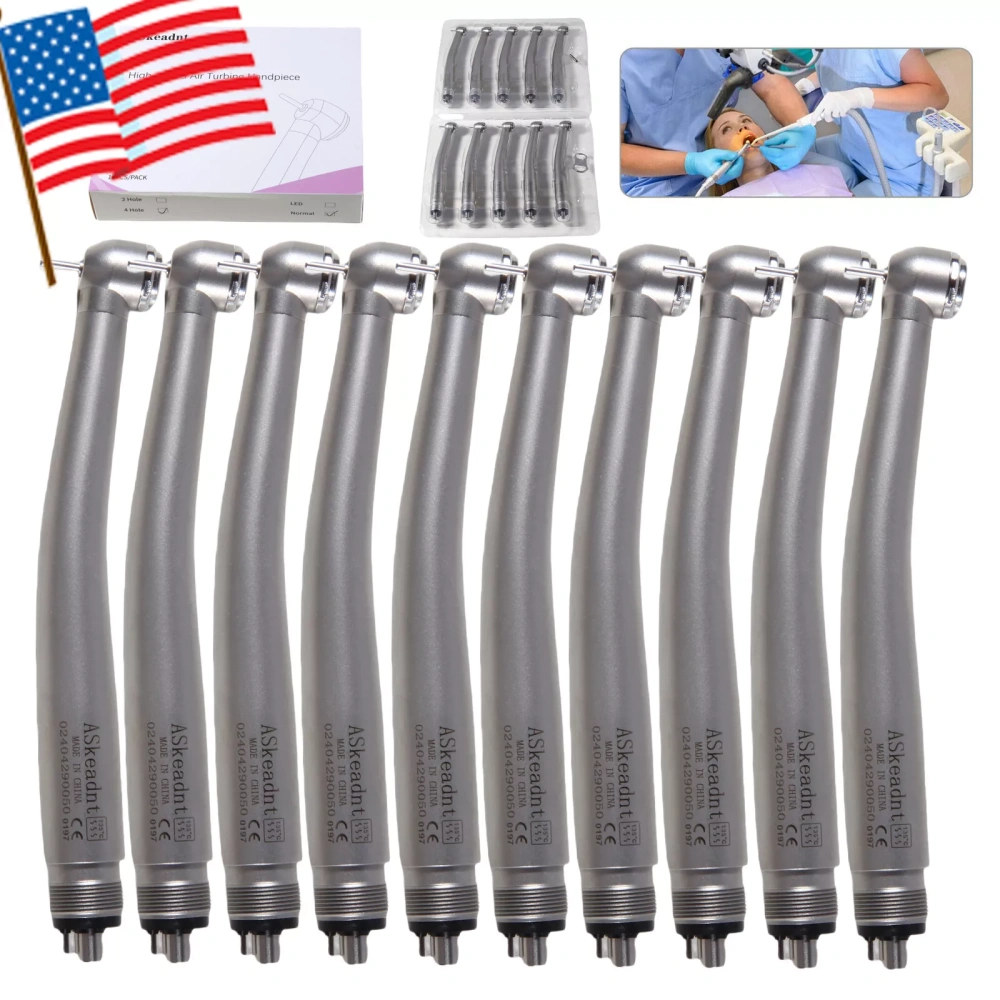 NSK PANA MAX Style Dental High Speed Handpiece Push Button LED/NON-LED