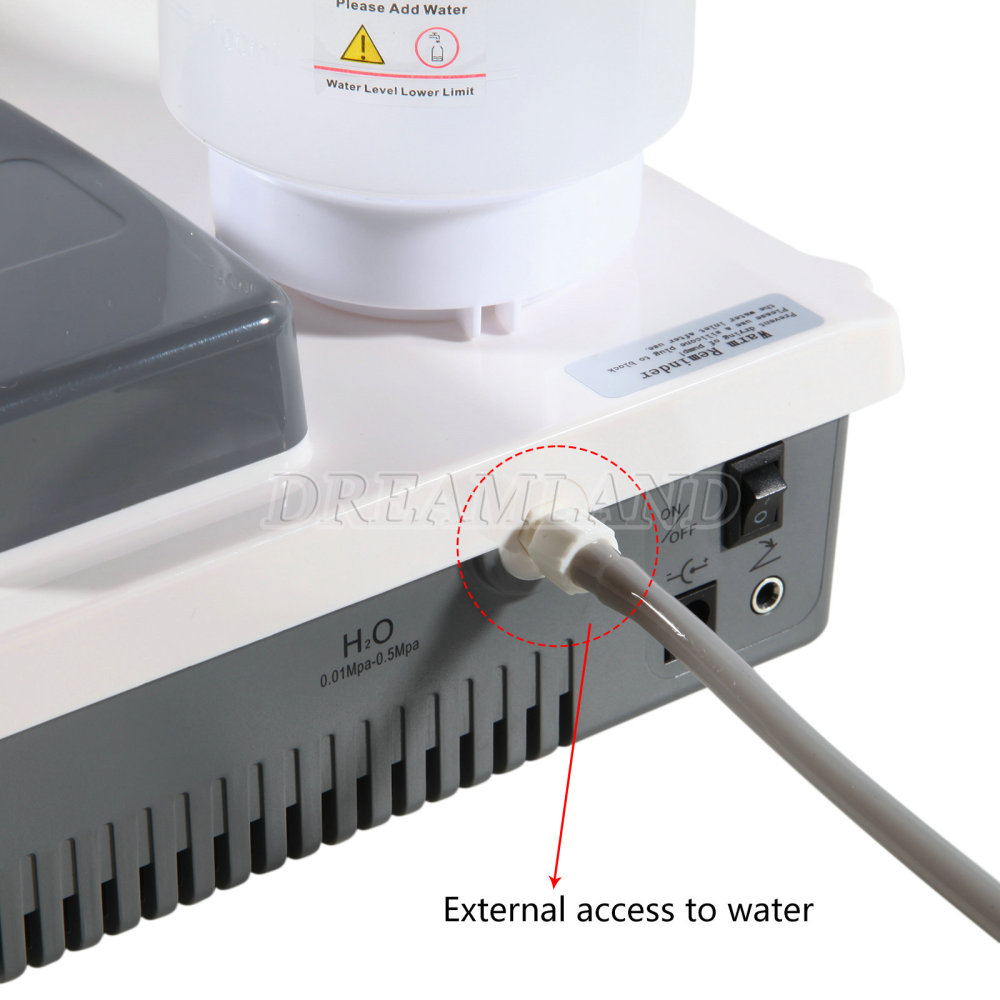 LED Dental Ultrasonic Piezo Scaler w/ Handpiece tips Bottle Fit EMS Woodpecker ship from China