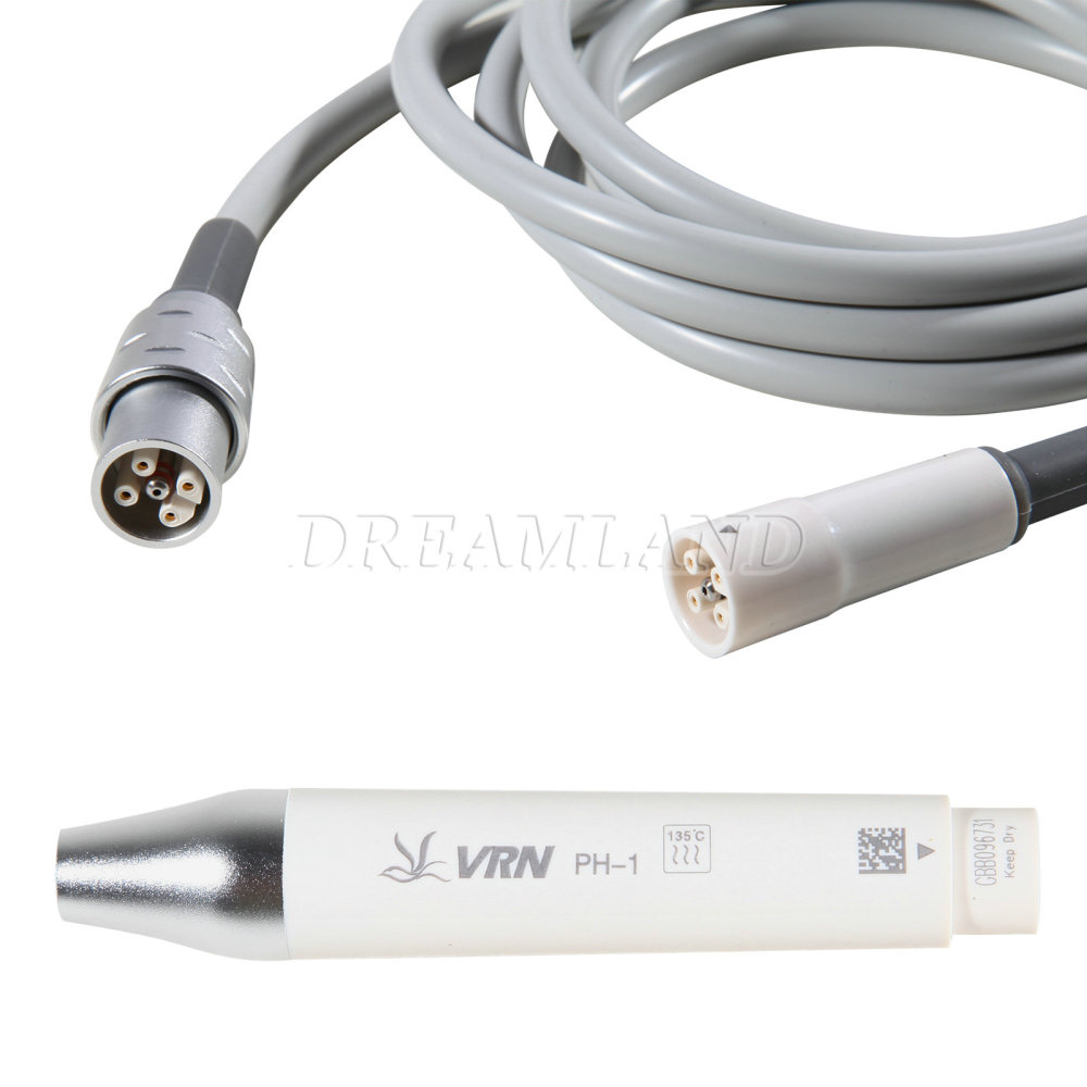 LED Dental Ultrasonic Piezo Scaler w/ Handpiece tips Bottle Fit EMS Woodpecker ship from China