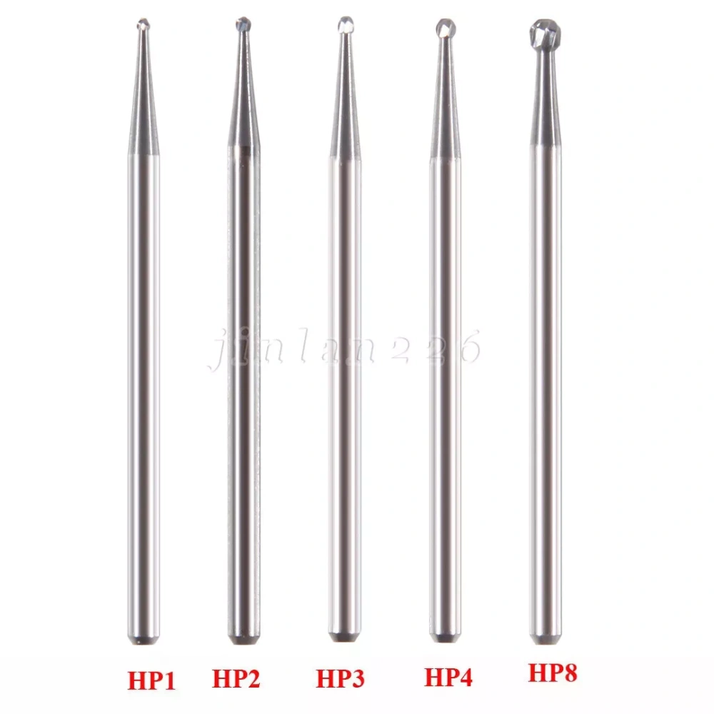 Dental Carbide Burs Straight HP 2.35mm Round For Low Speed Straight handpiece