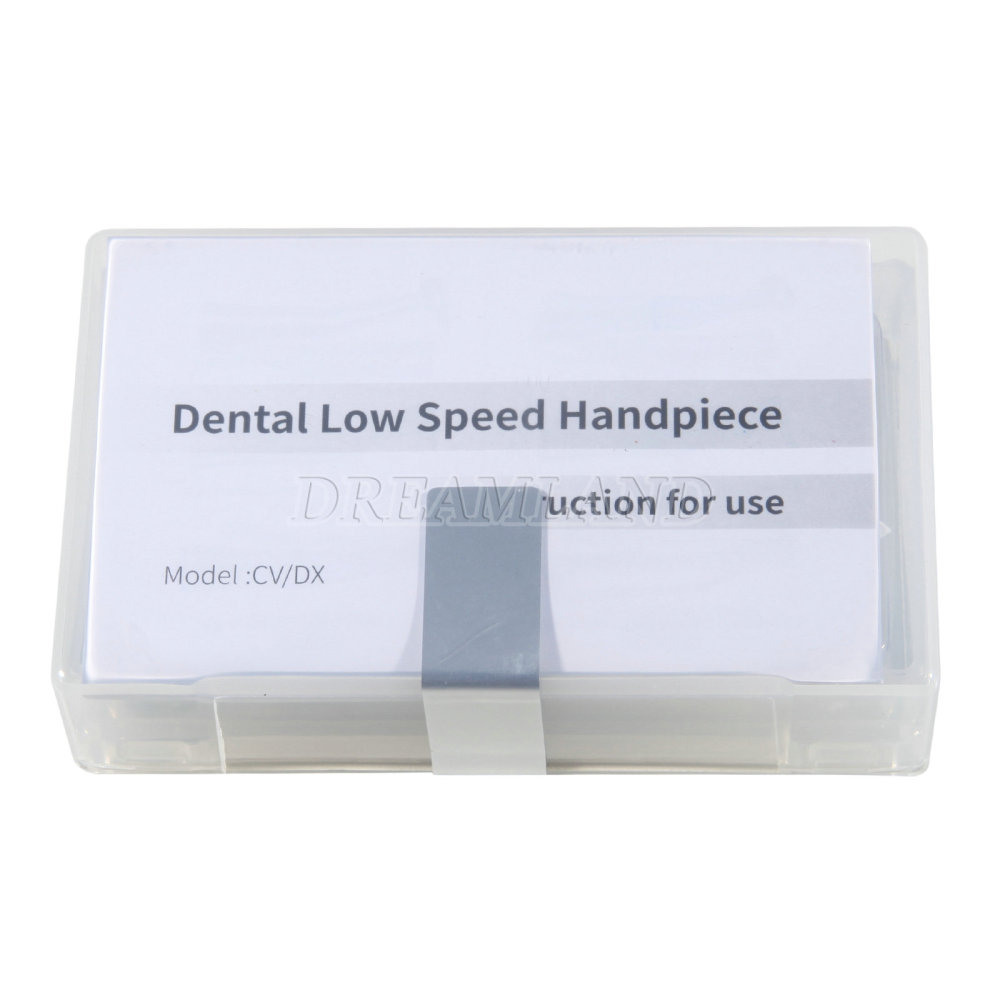 NSK Style Dental Fiber Optic LED 1:1 Contra Angle Low Speed Handpiece E type