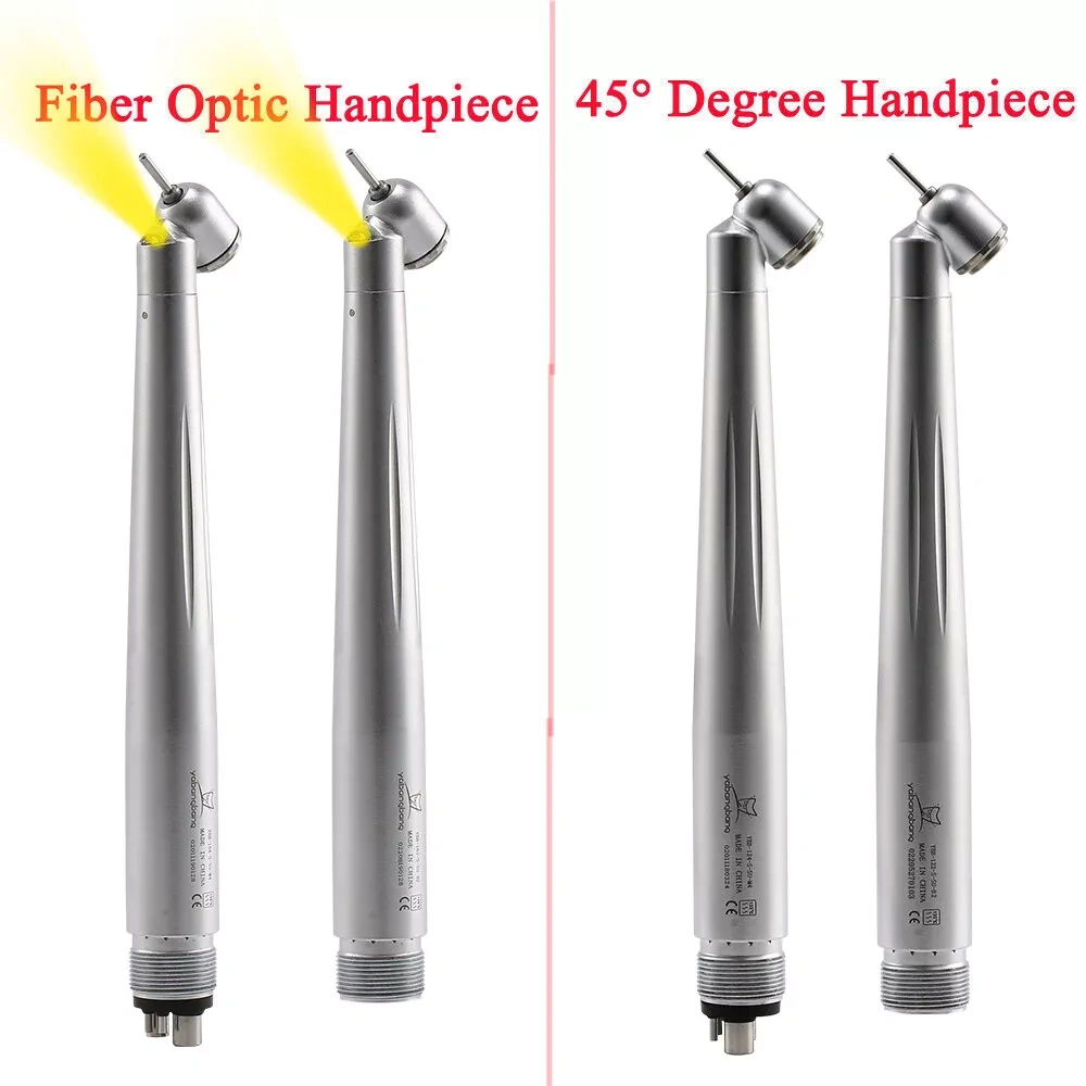 Dental 45 Degree Surgical High Speed Handpiece Push Button LED/Non-LED 4Hole/2Hole