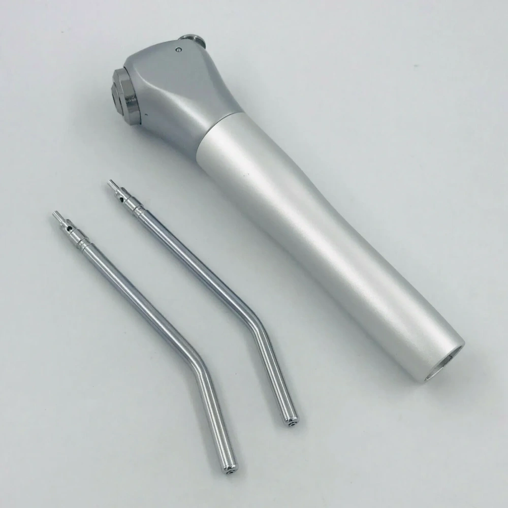 New Dental Air Water Spray Triple Syringe 3 Way Handpiece w/ Nozzles Tips Tubes