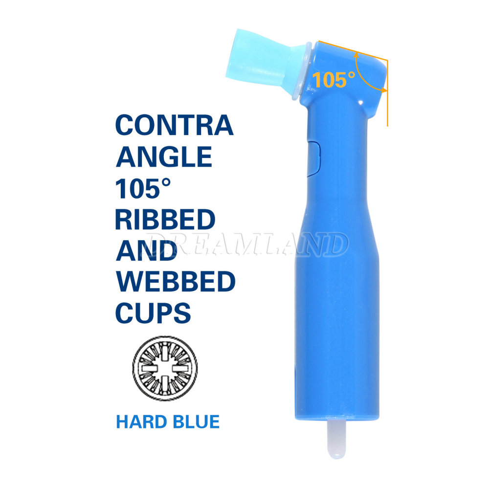 5packs (500pcs) Dental Disposable Prophy Angles Top Quality Latex Free Firm 105°  to USA only