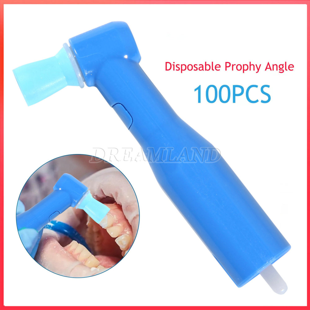 5packs (500pcs) Dental Disposable Prophy Angles Top Quality Latex Free Firm 105°  to USA only