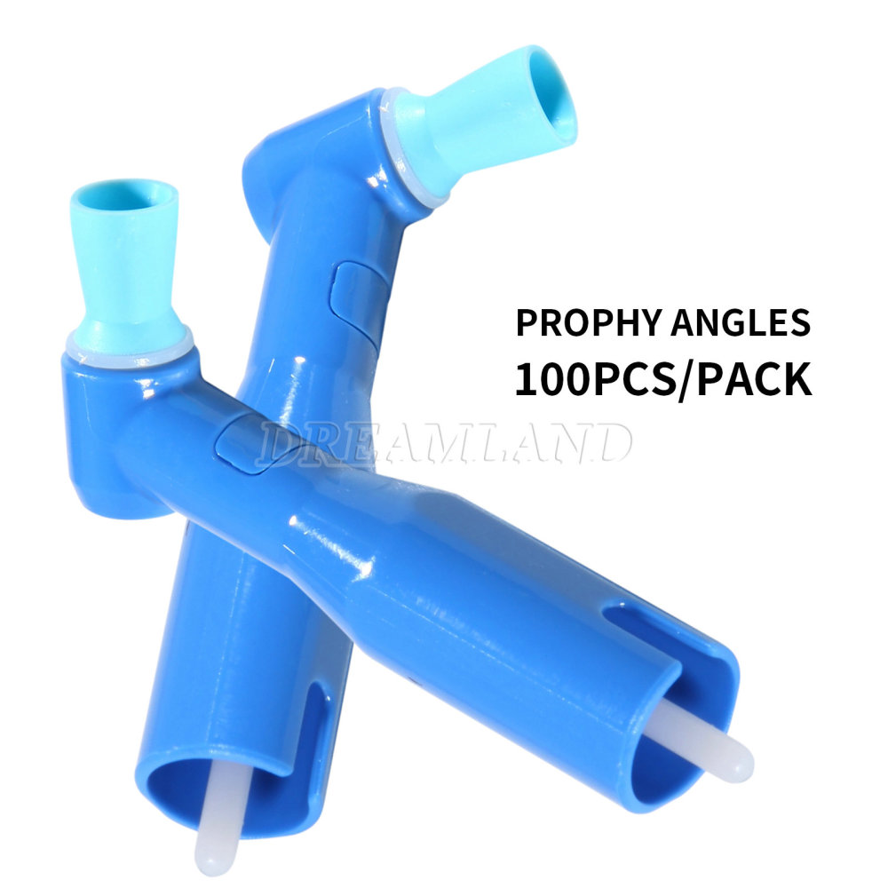 5packs (500pcs) Dental Disposable Prophy Angles Top Quality Latex Free Firm 105°  to USA only