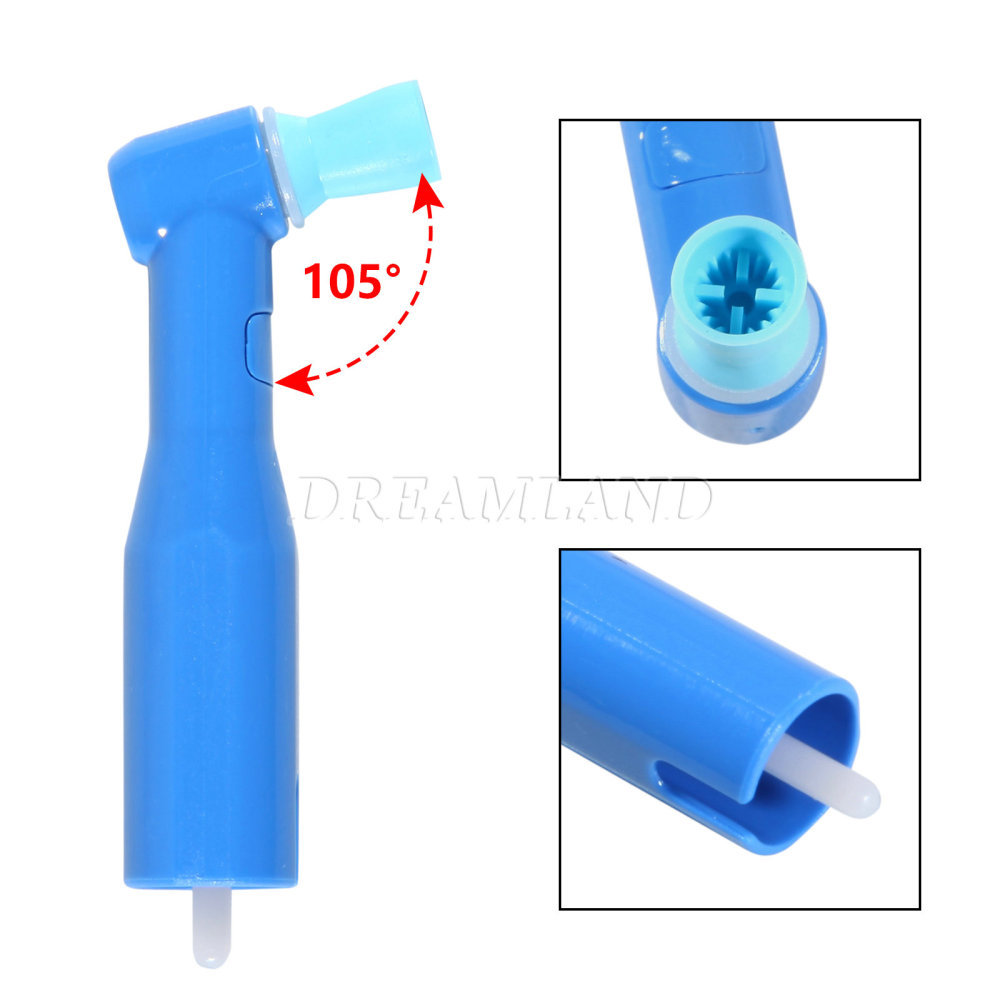 5packs (500pcs) Dental Disposable Prophy Angles Top Quality Latex Free Firm 105°  to USA only