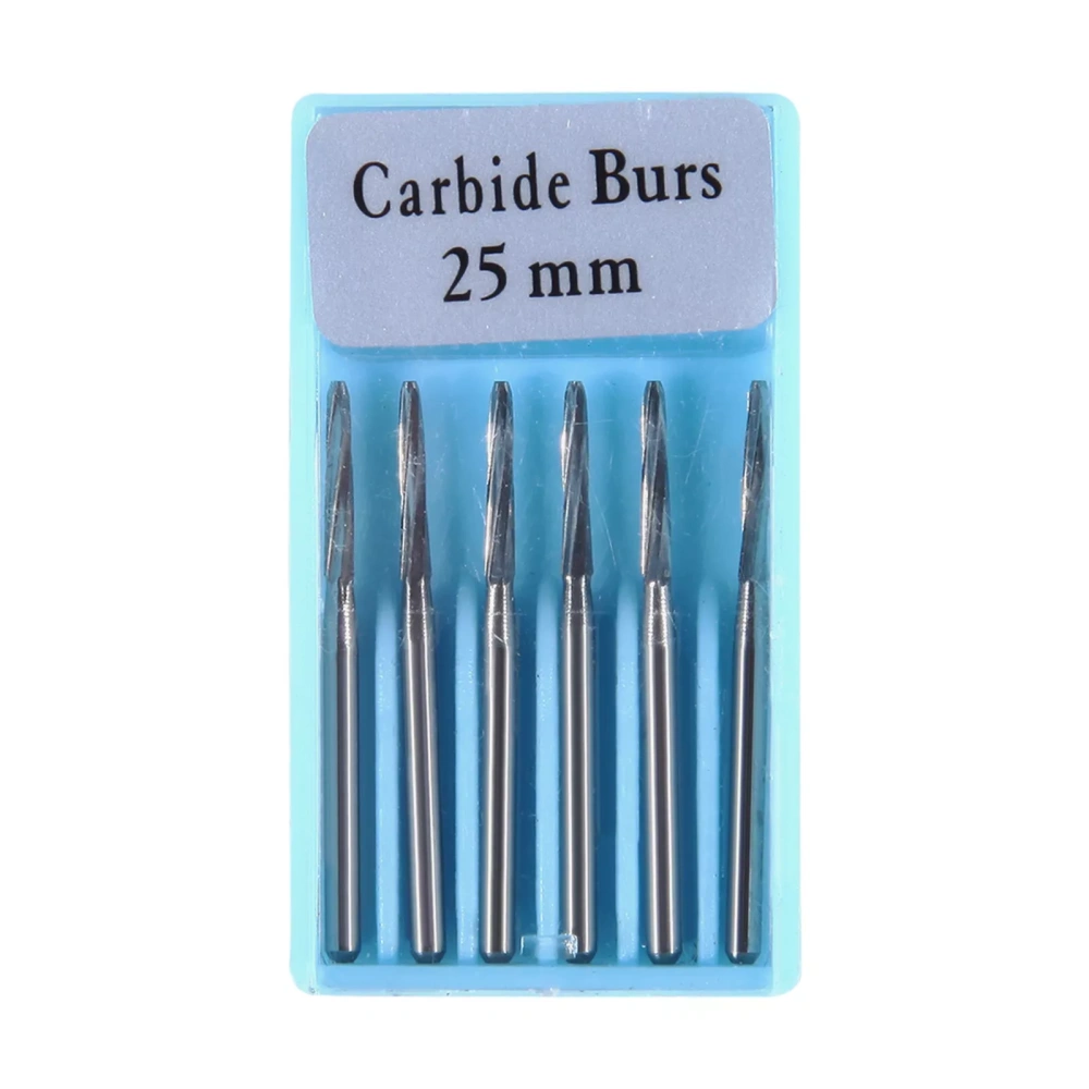 Dental Zekrya Carbide Tungsten Cutters Finishing FG Burs 25mm 28mm
