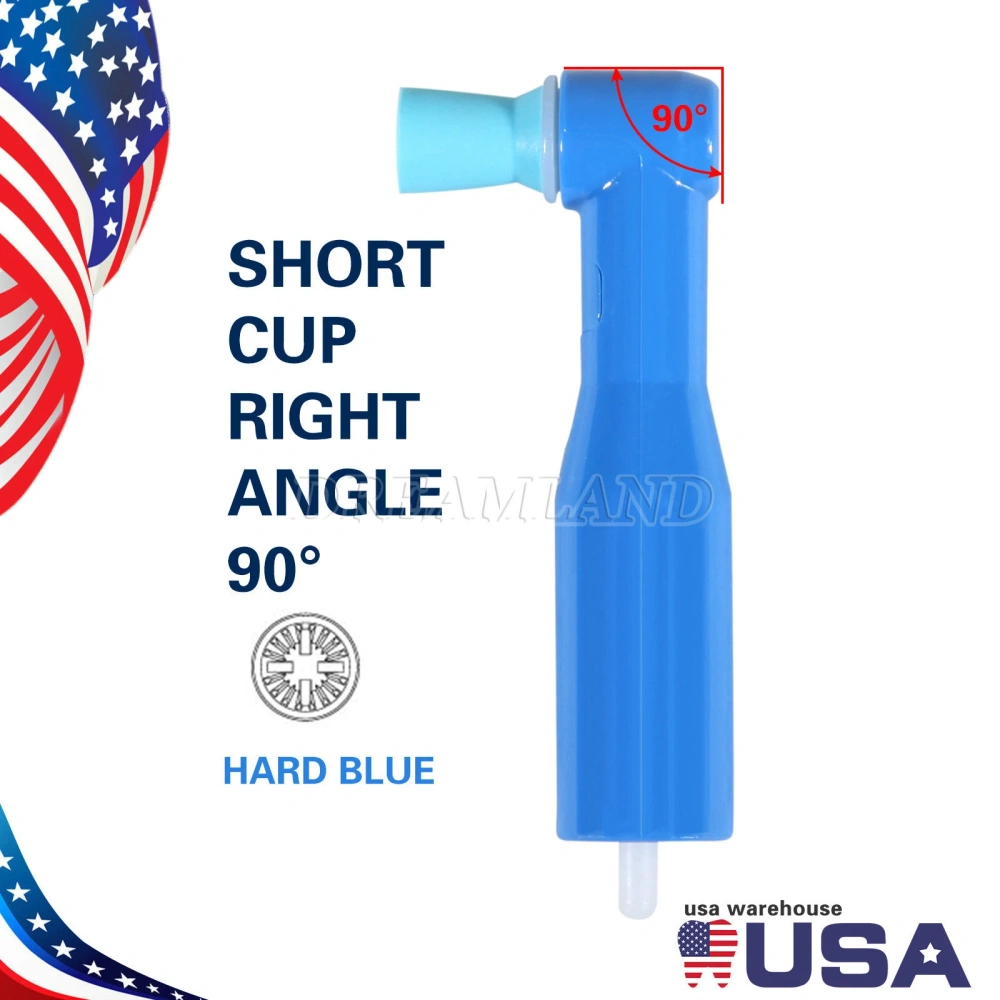 100pcs Dental Disposable Prophy Angles Top Quality Latex Free Soft/ Firm 90