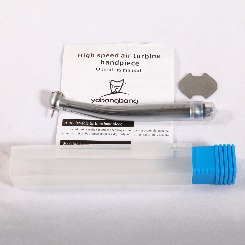 20 pcs  yabangbang Dental LED 3 water Spray High Speed Handpiece E-Generator 4 holes for george