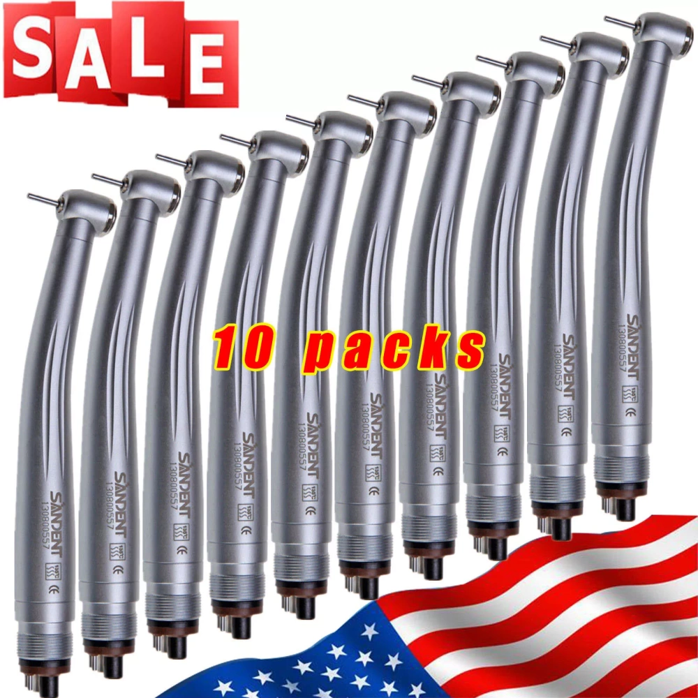 NSK Style Dental High Speed Handpiece Push Button Type 4Hole SANDENT PANA M4