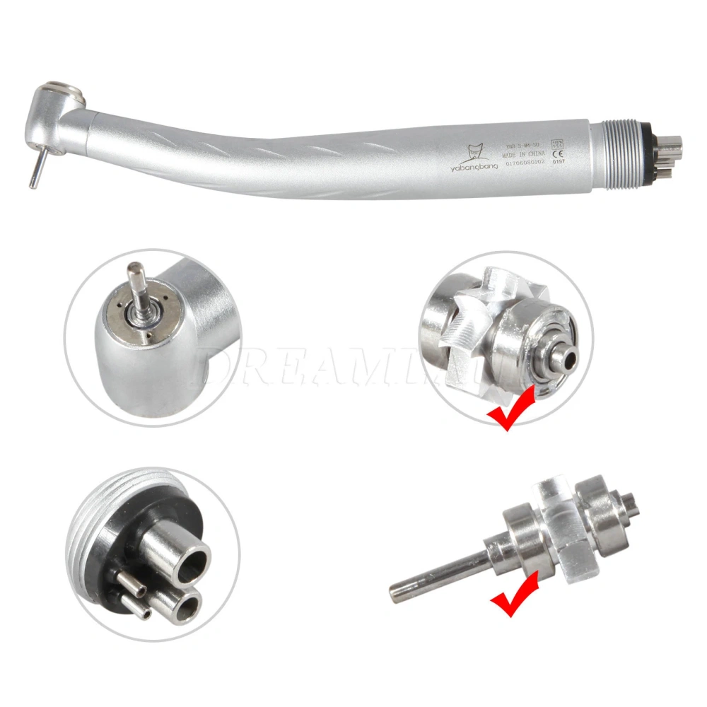 Dental 3 Spray High Speed Handpiece Turbine NSK Style 4 Hole standard head